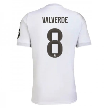 Real Madrid Valverde 8 Domácí 2025-26 - Fotbalové Dresy (S/S) Real Madrid Valverde 8 Domácí 2025-26 - Fotbalové Dresy (S/S)